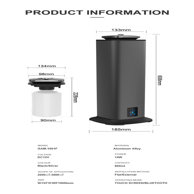 Bluetooth Scent Diffuser (800ML)