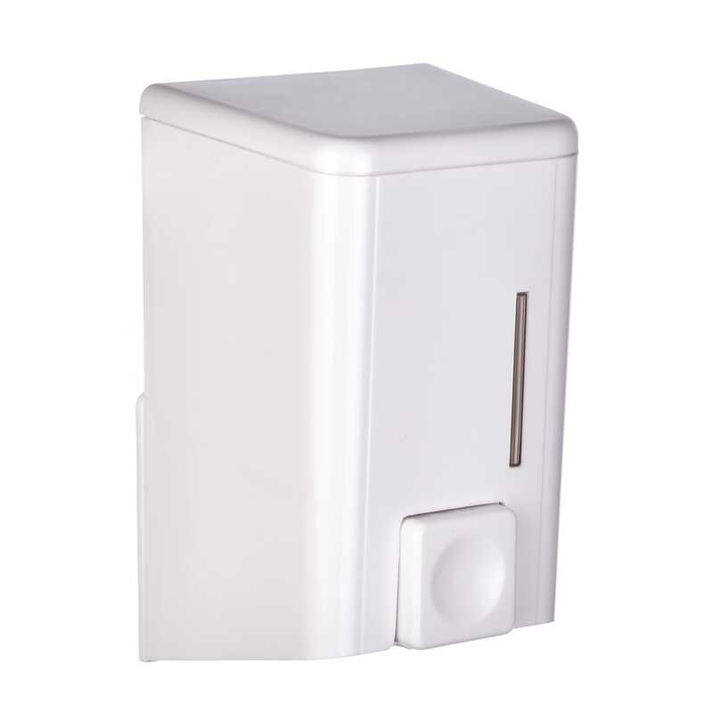 White Manual Soap Dispenser
